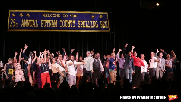 Photo Coverage: With Cheers and Happy Tears - SPELLING BEE Reunion Concert Curtain Call!  Image
