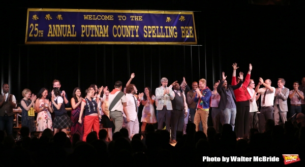 Photo Coverage: With Cheers and Happy Tears - SPELLING BEE Reunion Concert Curtain Call!  Image