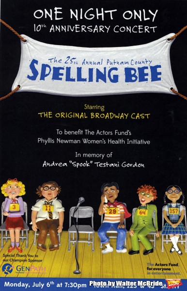 Photo Coverage: With Cheers and Happy Tears - SPELLING BEE Reunion Concert Curtain Call! 
