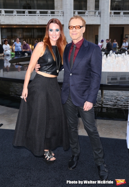 Ingrid Michaelson and Danny Elfman Photo