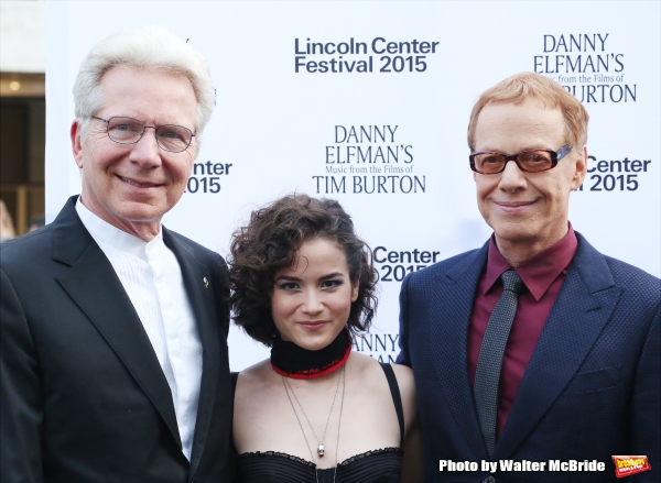 John Mauceri, Sandy Cameron, Danny Elfman Photo