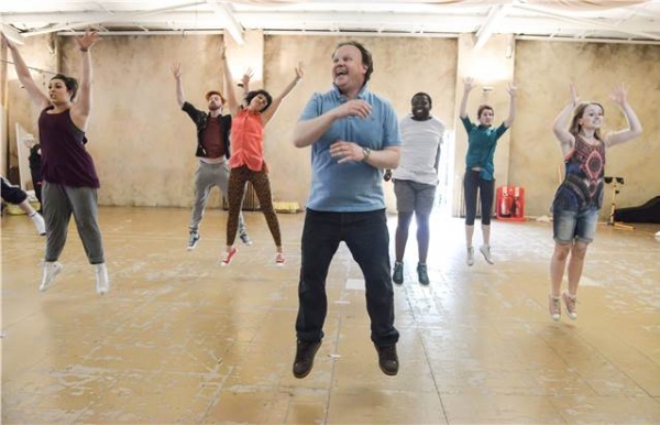 Photo Flash: First Look at Justin Fletcher, Ronni Anocona & More in Rehearsal for MIF's THE TALE OF MR. TUMBLE 