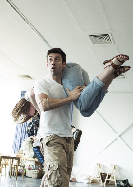 Photo Flash: First Look at Alex Gaumond, Laura Pitt-Pulford & More in Rehearsal for Regents Park's SEVEN BRIDES FOR SEVEN BROTHERS 