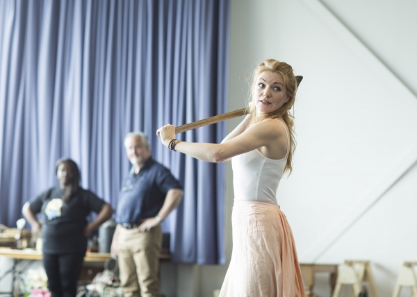 Photo Flash: First Look at Alex Gaumond, Laura Pitt-Pulford & More in Rehearsal for Regents Park's SEVEN BRIDES FOR SEVEN BROTHERS 