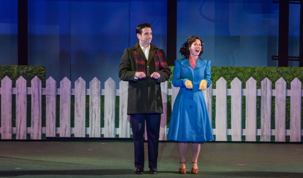 Photo Flash: First Look at Patti Murin, Colin Donnell, Nancy Opel & More in HOLIDAY INN at The Muny Image