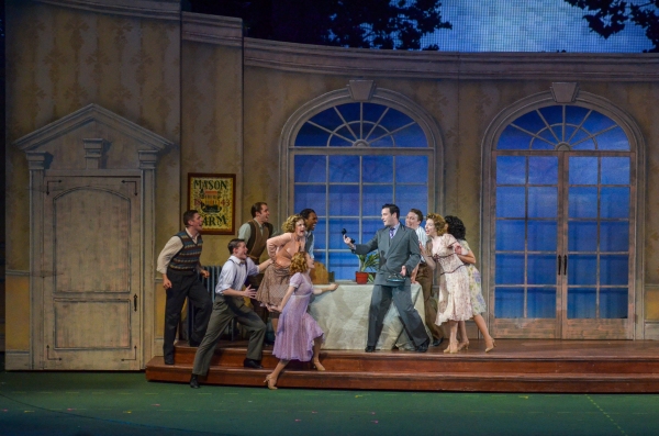 Photo Flash: First Look at Patti Murin, Colin Donnell, Nancy Opel & More in HOLIDAY INN at The Muny Image