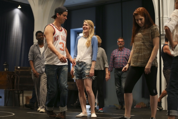 Photo Flash: Lily Rabe, Hamish Linklater, Raul Esparza & More Prep to Take on Shakespeare in the Park's CYMBELINE Image