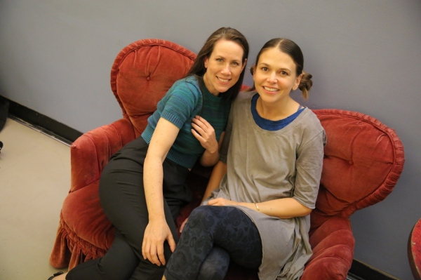 Photo Flash: Sutton Foster, Steven Pasquale, Miriam Shor & More in Rehearsal for Encores! Off-Center's THE WILD PARTY Image