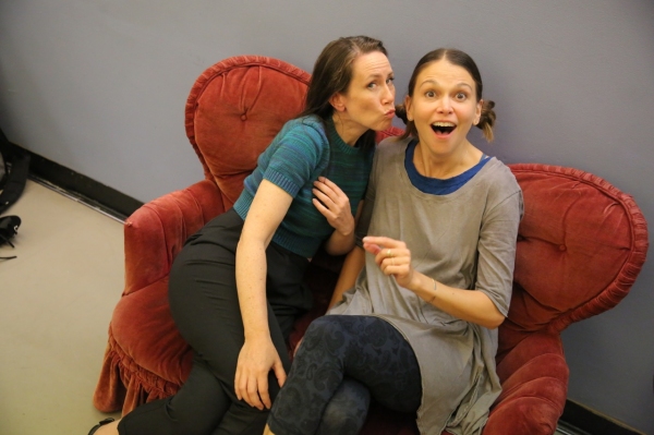 Photo Flash: Sutton Foster, Steven Pasquale, Miriam Shor & More in Rehearsal for Encores! Off-Center's THE WILD PARTY 