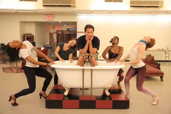 Photo Flash: Sutton Foster, Steven Pasquale, Miriam Shor & More in Rehearsal for Encores! Off-Center's THE WILD PARTY Image