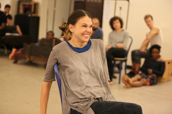 Photo Flash: Sutton Foster, Steven Pasquale, Miriam Shor & More in Rehearsal for Encores! Off-Center's THE WILD PARTY Image
