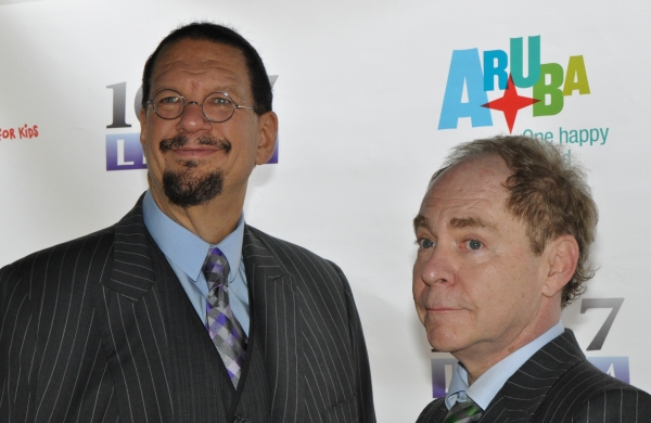 Penn Jillette and Raymond Teller Photo