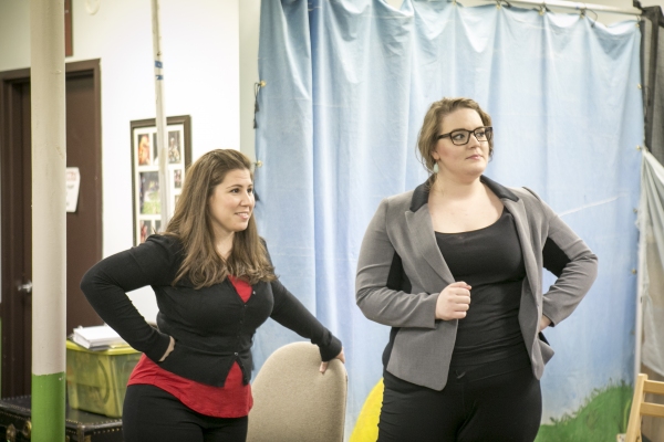 Photo Flash: First Look at Neala Barron, Matt Frye & More in Rehearsal for Brown Paper Box Co.'s [title of show] Image