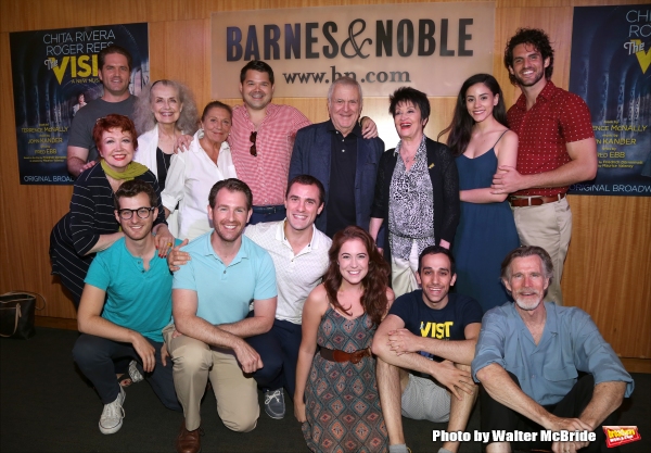 Photo Coverage: Claire's Back...Again! THE VISIT Cast Renites for a Performance at Barnes & Noble Image
