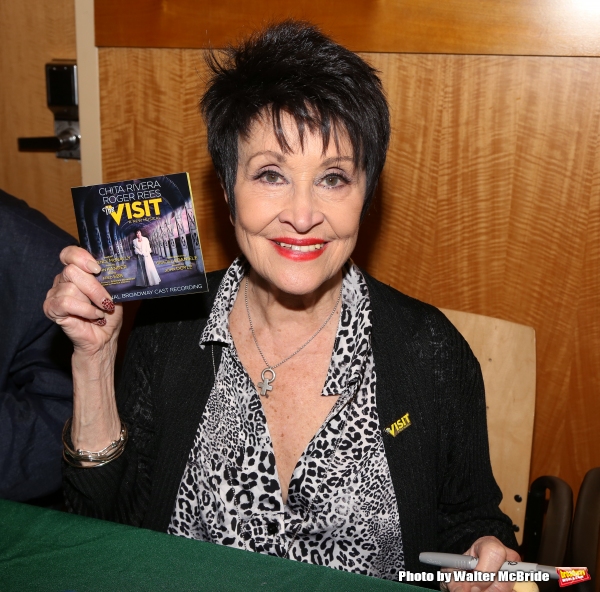 Photo Coverage: Claire's Back...Again! THE VISIT Cast Renites for a Performance at Barnes & Noble Image