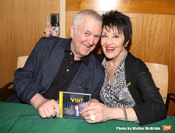 Photo Coverage: Claire's Back...Again! THE VISIT Cast Renites for a Performance at Barnes & Noble Image