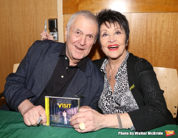 Photo Coverage: Claire's Back...Again! THE VISIT Cast Renites for a Performance at Barnes & Noble Image