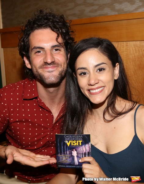 Photo Coverage: Claire's Back...Again! THE VISIT Cast Renites for a Performance at Barnes & Noble Image