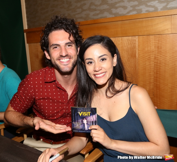 Photo Coverage: Claire's Back...Again! THE VISIT Cast Renites for a Performance at Barnes & Noble Image