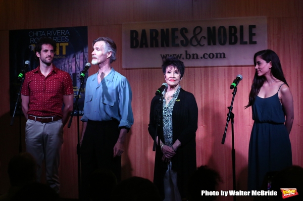 John Riddle, Tom Nelis, Chita Rivera and Michelle Veintimilla Photo