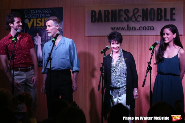 Photo Coverage: Claire's Back...Again! THE VISIT Cast Renites for a Performance at Barnes & Noble Image
