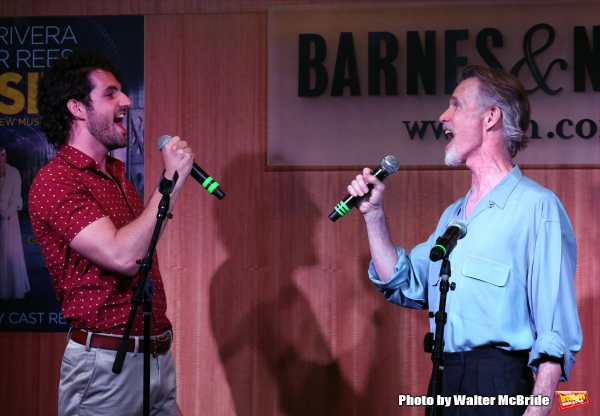 Photo Coverage: Claire's Back...Again! THE VISIT Cast Renites for a Performance at Barnes & Noble Image
