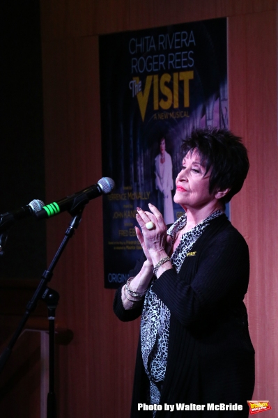 Photo Coverage: Claire's Back...Again! THE VISIT Cast Renites for a Performance at Barnes & Noble Image