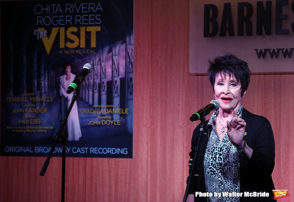 Photo Coverage: Claire's Back...Again! THE VISIT Cast Renites for a Performance at Barnes & Noble Image