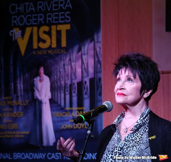 Photo Coverage: Claire's Back...Again! THE VISIT Cast Renites for a Performance at Barnes & Noble Image