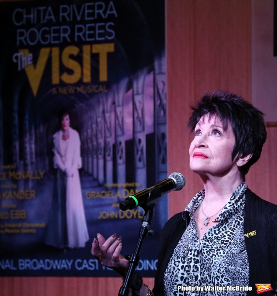 Photo Coverage: Claire's Back...Again! THE VISIT Cast Renites for a Performance at Barnes & Noble Image