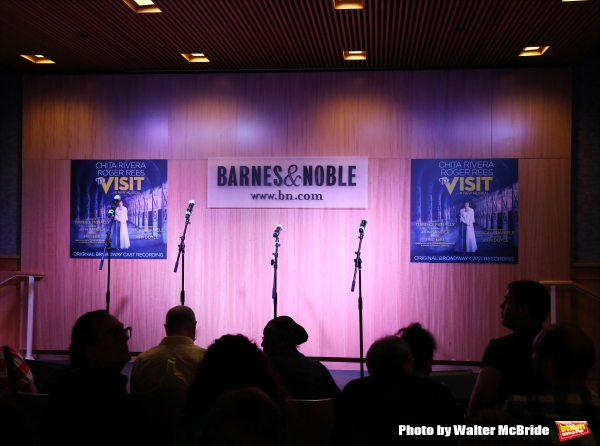 Photo Coverage: Claire's Back...Again! THE VISIT Cast Renites for a Performance at Barnes & Noble Image