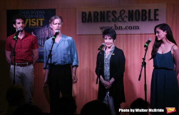 Photo Coverage: Claire's Back...Again! THE VISIT Cast Renites for a Performance at Barnes & Noble Image