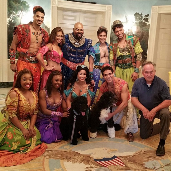 Photo and Video: ALADDIN Stars Visit the White House; Watch Full Kids' State Dinner Performance! Image