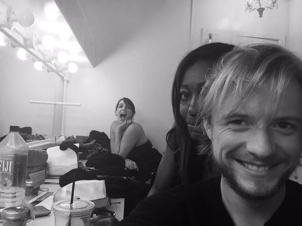 Photo Flash: Patina Miller, Aaron Lazar, and THE PRINCE OF EGYPT Cast Prep for Concert Reading Image