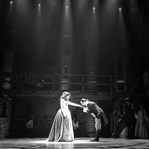 Photo Flash: In the Room Where it Happens! Lin-Manuel Miranda, Leslie Odom Jr., and HAMILTON Cast Rehearse Image