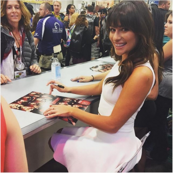 Photo Flash: Lea Michele Takes Over SCREAM QUEENS Instagram For Comic-Con Image