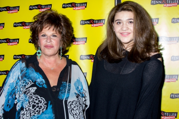 Lainie Kazan and granddaughter Isabella Photo