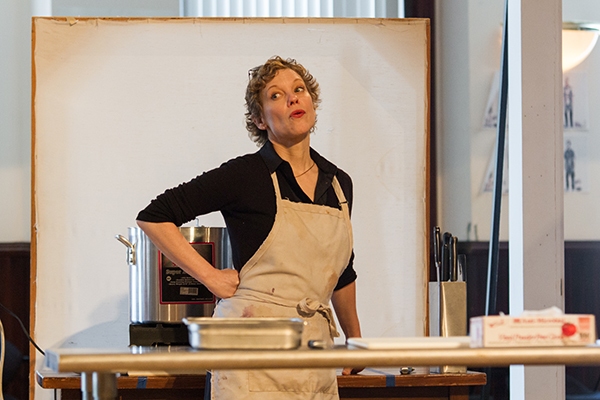 Photo Flash: First Look at Brittany Uomoleale, Victor Almanzar & More in Rehearsal for Steppenwolf's GRAND CONCOURSE Image