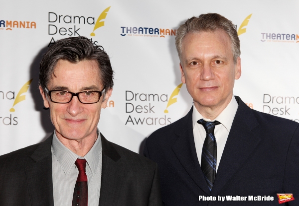 Roger Rees and Rick Elice pictured at the 57th Annual Drama Desk Awards held at the T Photo
