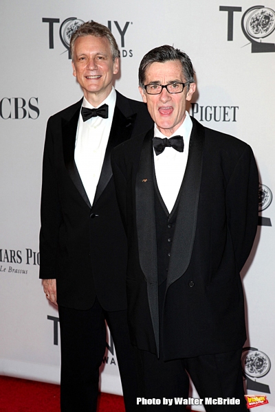 Rick Elice and Roger Rees Photo