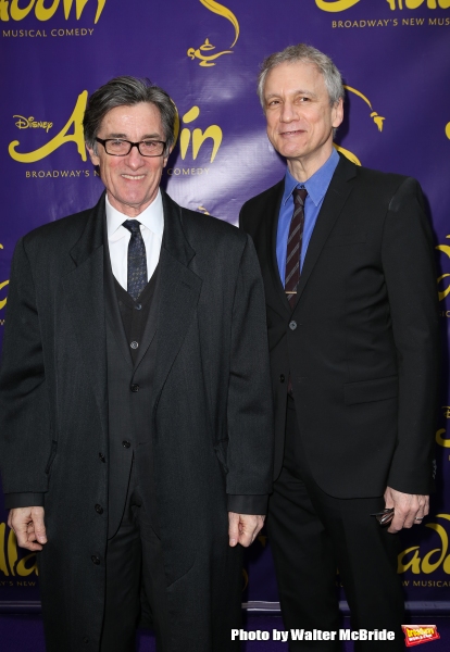 Roger Rees and Rick Elice attends the Broadway Opening Night Performance of Disney''s Photo