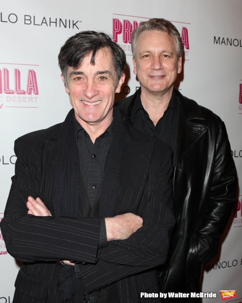 Roger Rees and partner Rick Elice attending the Broadway opening Night Performance of Photo