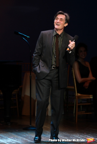 Roger Rees performing in ''Angela Lansbury and Friends Salute Terrence McNally'' - A  Photo
