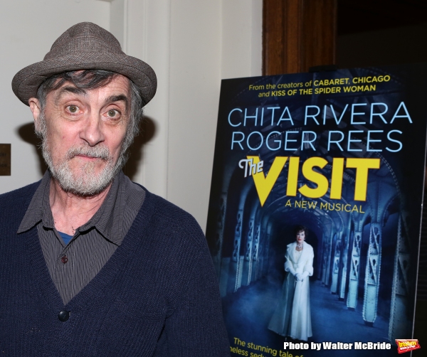 Roger Rees from ''The Visit'' attends a photo call at The Lyceum Theater on March 24, Photo