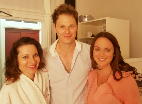 Photo Flash: Melissa Errico Surprises Cast of West End's HIGH SOCIETY Image