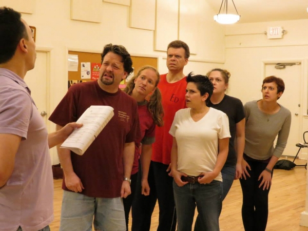 Photo Flash: In Rehearsal for Penny Seats Theatre Company's URINETOWN 