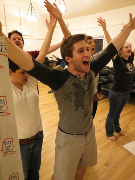 Photo Flash: In Rehearsal for Penny Seats Theatre Company's URINETOWN Image