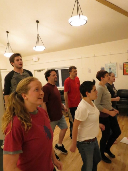 Photo Flash: In Rehearsal for Penny Seats Theatre Company's URINETOWN 