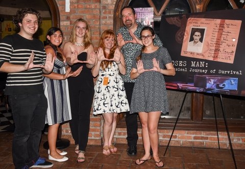 Photo Flash: MOSES MAN Celebrates Opening Night at NYMF 