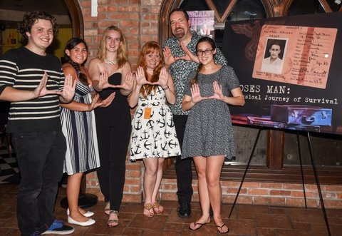 Photo Flash: MOSES MAN Celebrates Opening Night at NYMF Image